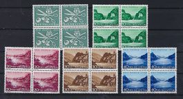 Pro Patria Viererblocks 1956 postfrisch     15663