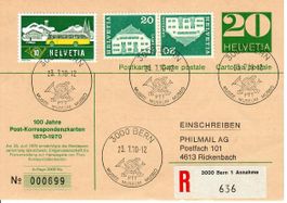 100 Jahre Post - Korrespondenzkarten