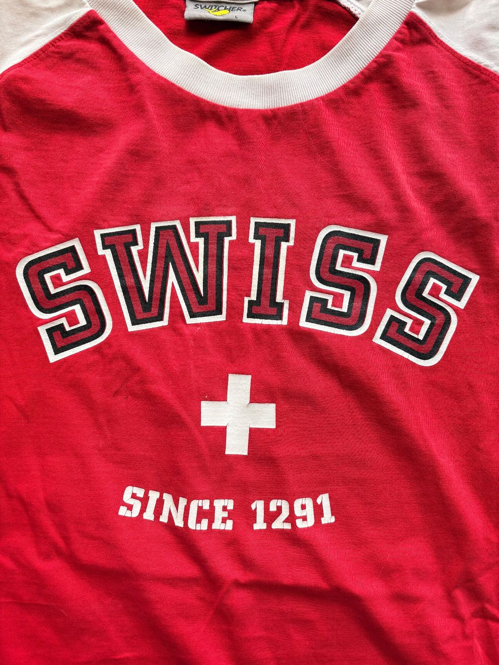 Switcher T-shirt: Swiss T-Shirt – Usato da Wigoltingen venduto da _vntg_ 1