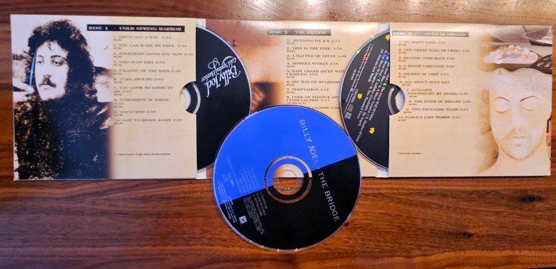 CD: 3 CDs Pop/Rock: Billy Joel - 3 Alben – Usato da Zürich venduto da phillyboy2007 1