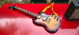 Electric Guitar and Amplifier