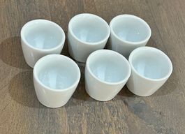 Party - 6-er Set: Dessert-Becher - Porzellan Ø 5 x 4.4 cm