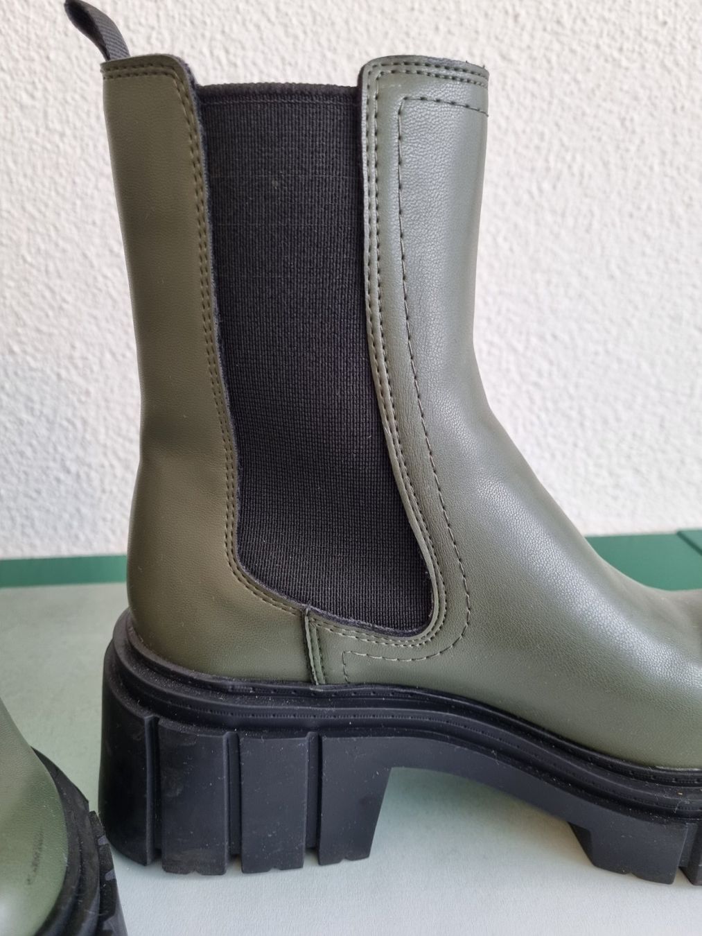Dosenbach Scarpe da donna: Boots Gr. 37 grün-grau matt – Nuovo (secondo la descrizione) da Zofingen venduto da Felpa 3