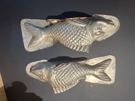 Ancien moule poisson 20cm schokoladenform