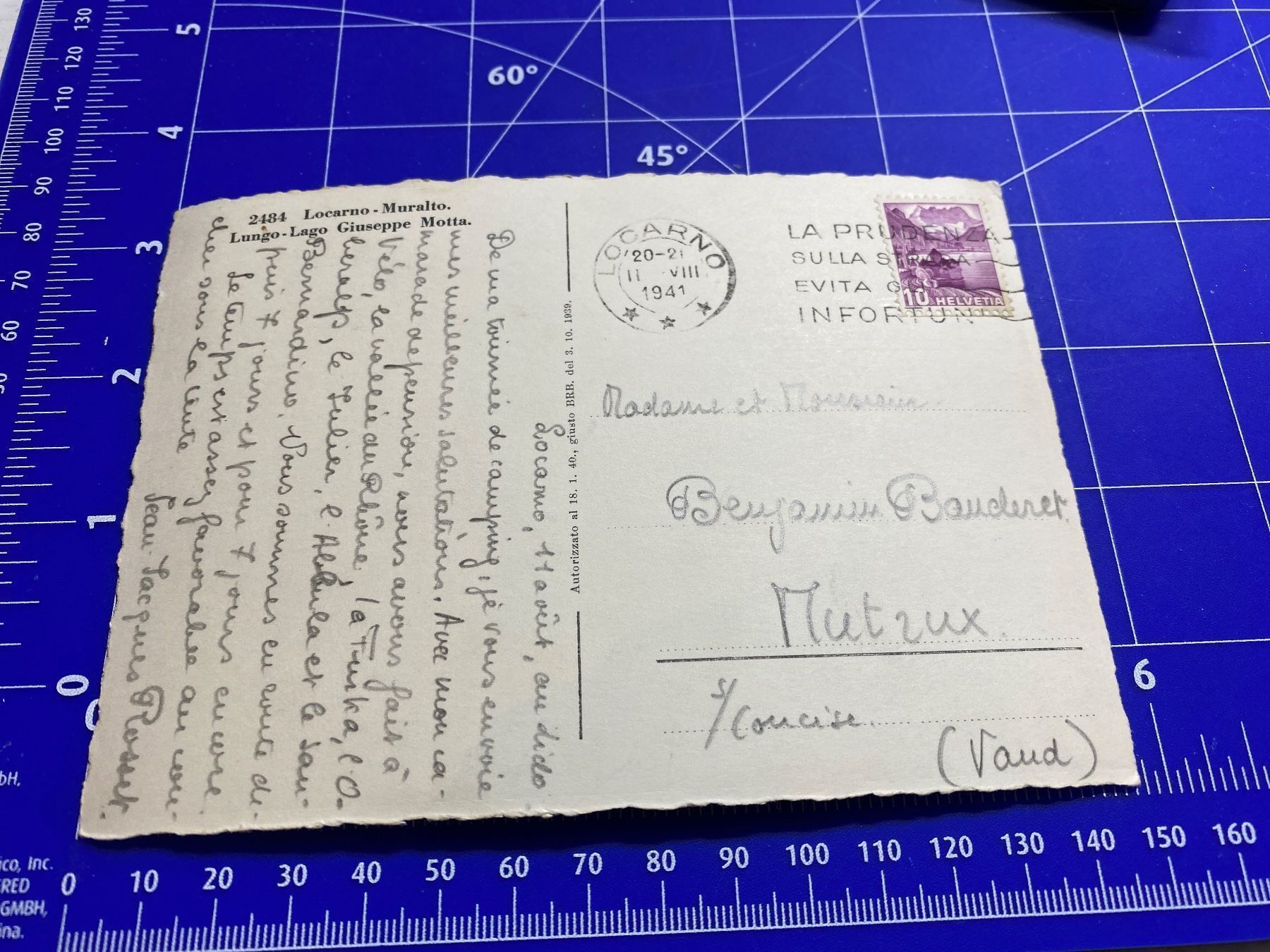 Cartoline postali: Locarno Muralto Ansichtskarte Tessin – Usato da Prosito venduto da Danielehh 1