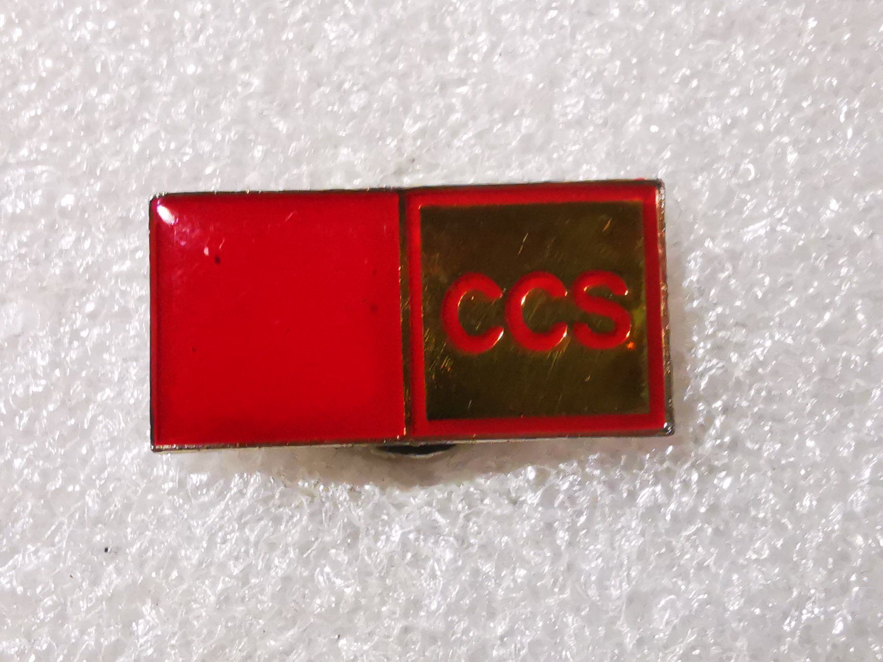 Placchette & Badge: Ansteckpin 15: CCS – Usato da Oppligen venduto da Pin-Fall-Shop