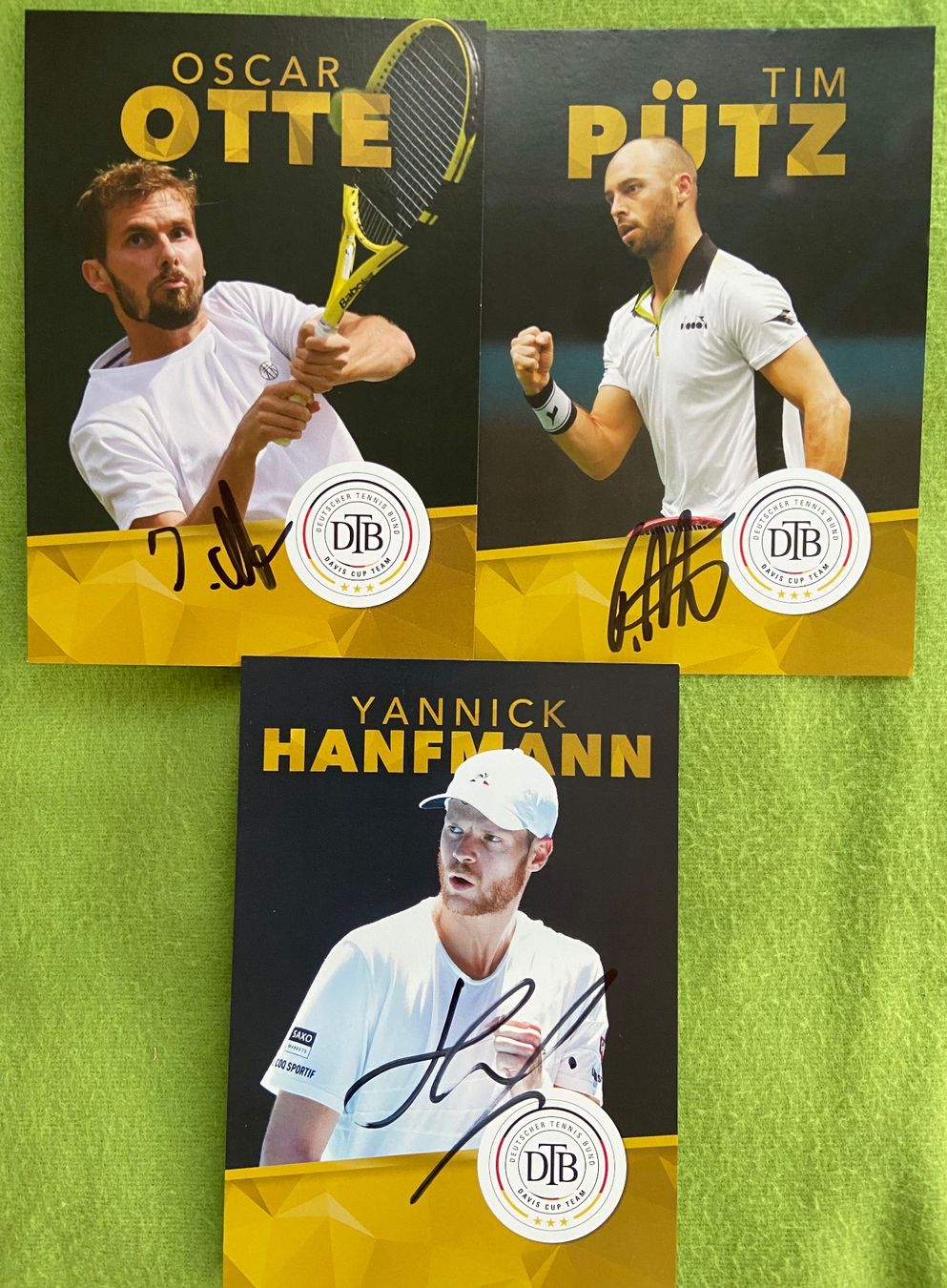 Autographes: Hanfmann, Otte und Pütz Autogramme – D'occasion à Suhr par tim_wd9t
