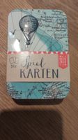 Spielkarten Set Reisezeit 58 Blatt in toller Metalbox