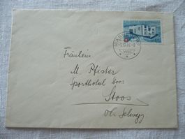 1946 Brief Männedorf -> Stoos SBK B33
