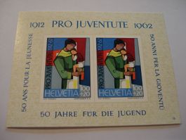 Block Pro Juventute 1962 * Erstfalz
