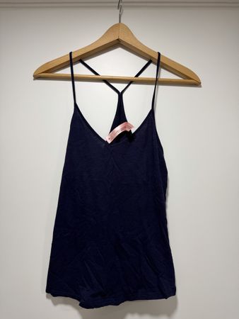NEU Hunkemöller top blau racerback 