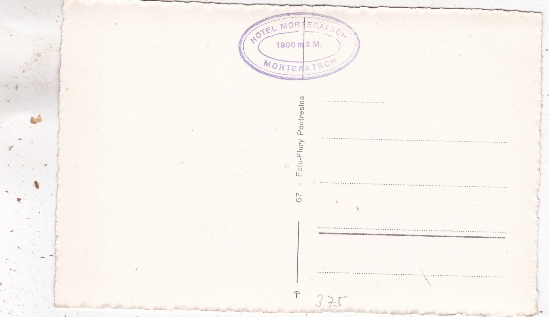 Cartoline postali: Berninagruppe v. Chünetta – Usato da Herisau venduto da Lisegrat2008 1