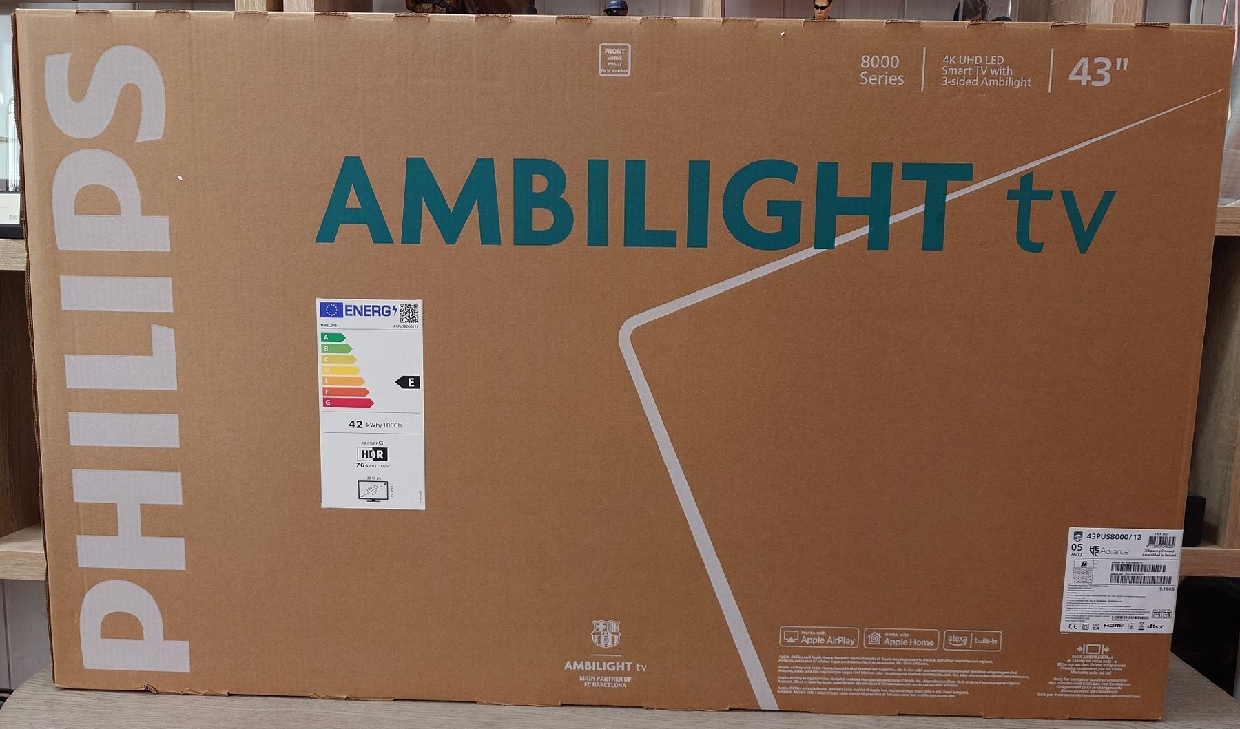 Philips Fernseher: Philips Ambilight TV 43" – Defekt aus Ennetmoos von Faders