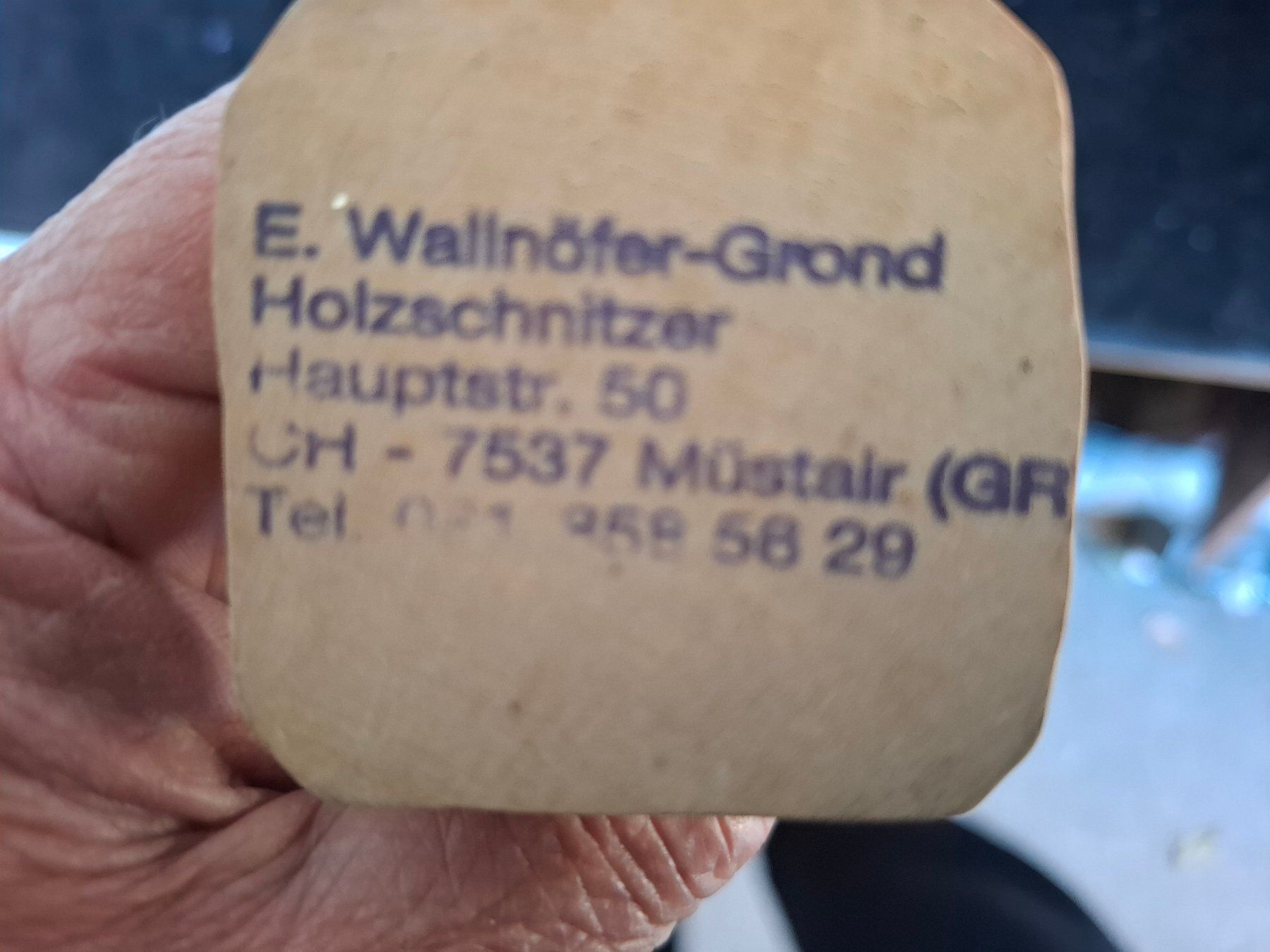 Holzschnitte: 3 Holzschnitzereien E. Wallnöfer Grond gebraucht</div> – Gebraucht aus Schönholzerswilen von clyde123 1