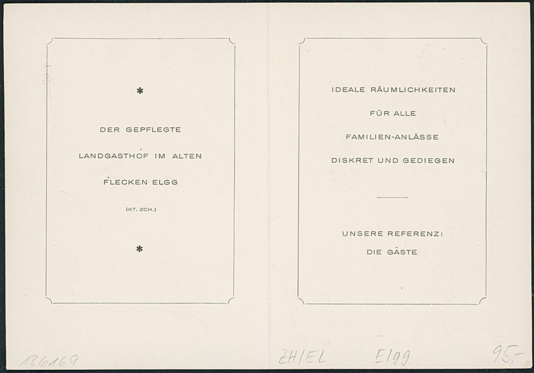 Cartoline postali: ZH Elgg – Nuovo (secondo la descrizione) da Schindellegi venduto da stationary 1