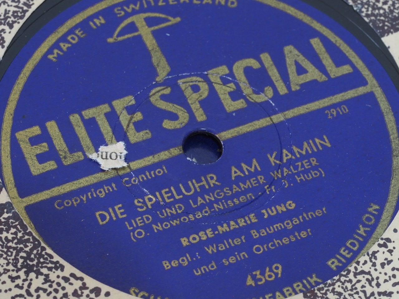 Schallplatten: DISQUES 78 TOURS – Gebraucht aus Lausanne von Leag
