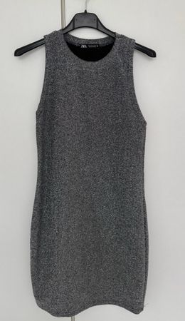 Damen Kleid, silber, Grösse S, zara
