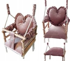 Gitterschaukel „ Herz” Pink