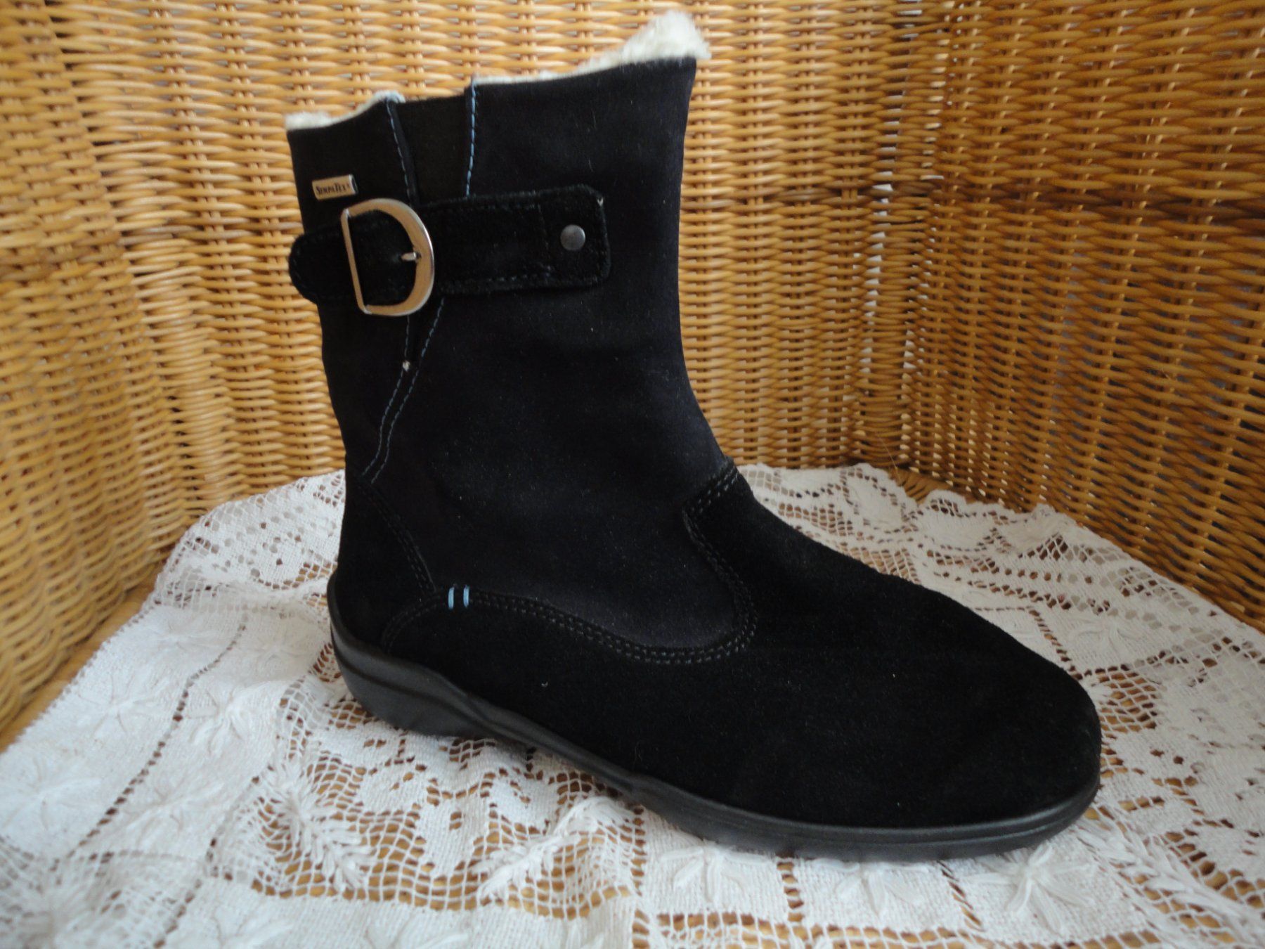 Chaussures femmes: Winter Stiefelete Rhode Gr 36,5 / 3 1/2 VERSAND – Neuf (Voir description) à Strengelbach par Traumgarten