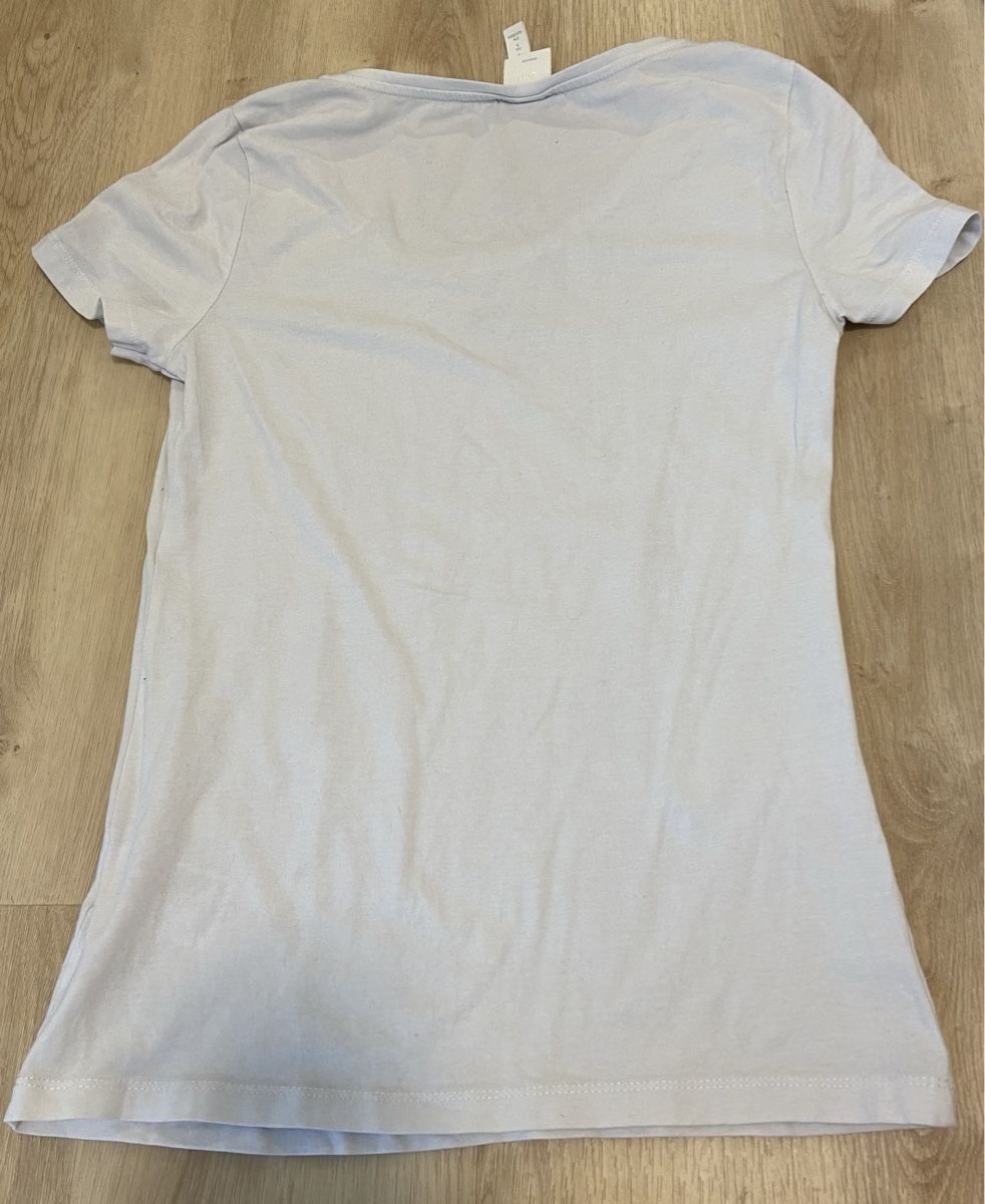 H&M T-shirt: H&M Basics T-Shirt weiss, Gr. S – Usato da Zürich venduto da kar_7gs6 1