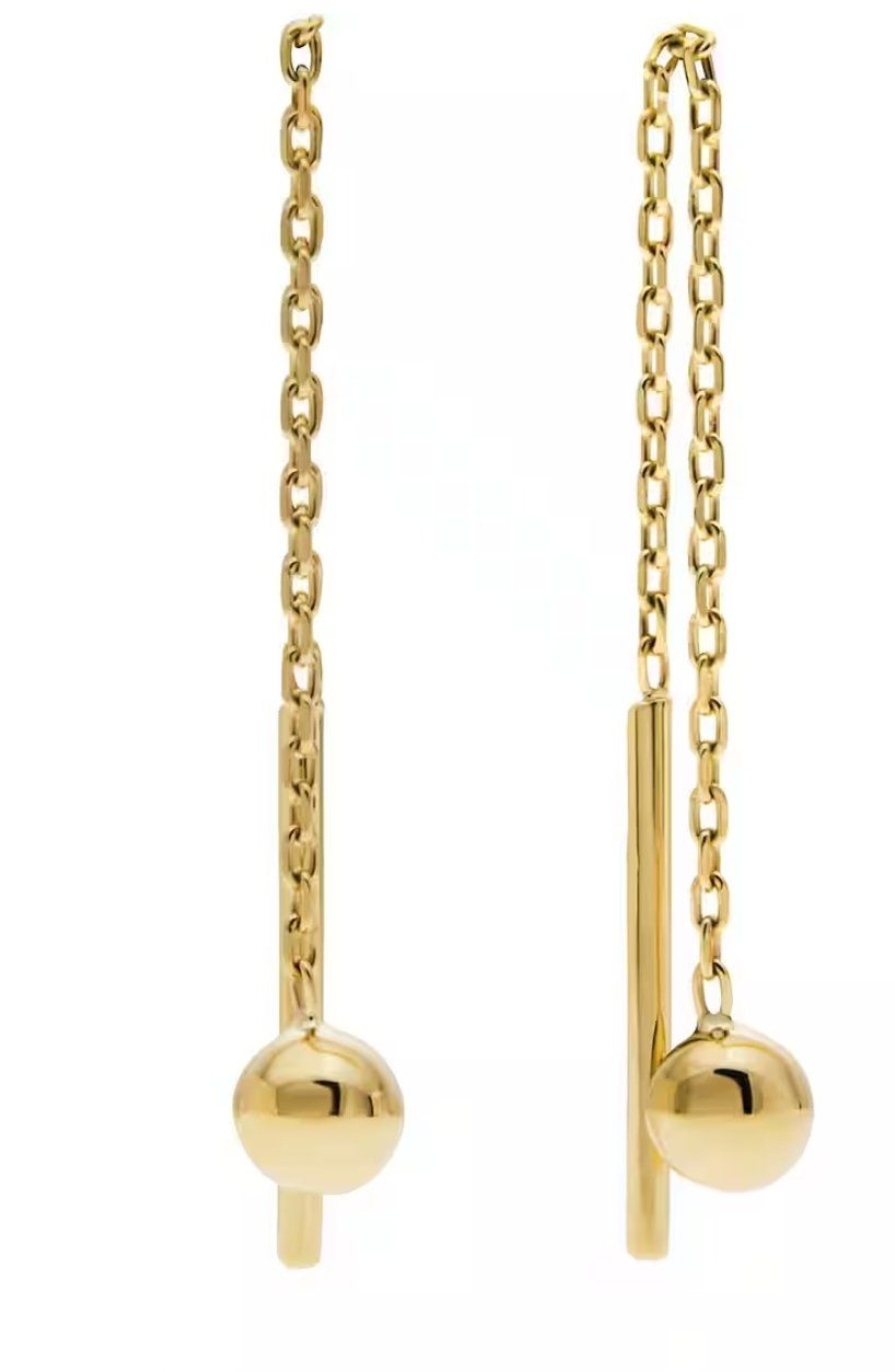 Orecchini pendenti & Orecchini a lobo: Ohrhänger Durchzieher, Gold 375 – Nuovo e nell'imballaggio originale da Hemmental venduto da Royalgold