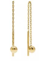 Ohrhänger Durchzieher, Gold 375