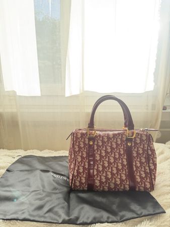 Christian Dior Trotter Boston Handbag