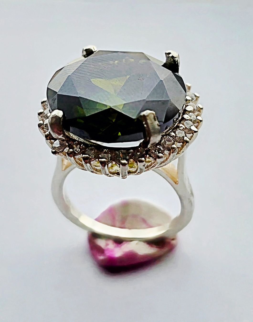Anelli: Fingerring grüner Topas – Nuovo (secondo la descrizione) da Zürich venduto da Benedikt21 9