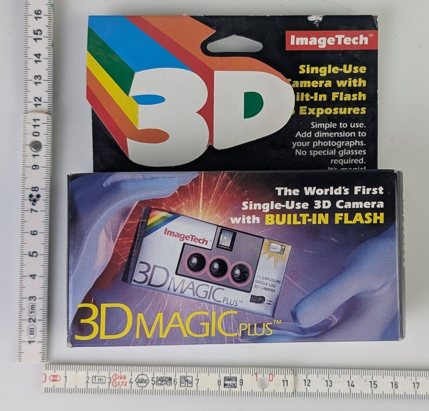 Fotocamera: ImageTech 3D Magic Plus, 3D Sofortbildkamera, NEU, OVP! – Difettoso da Zürich venduto da 1.Simon