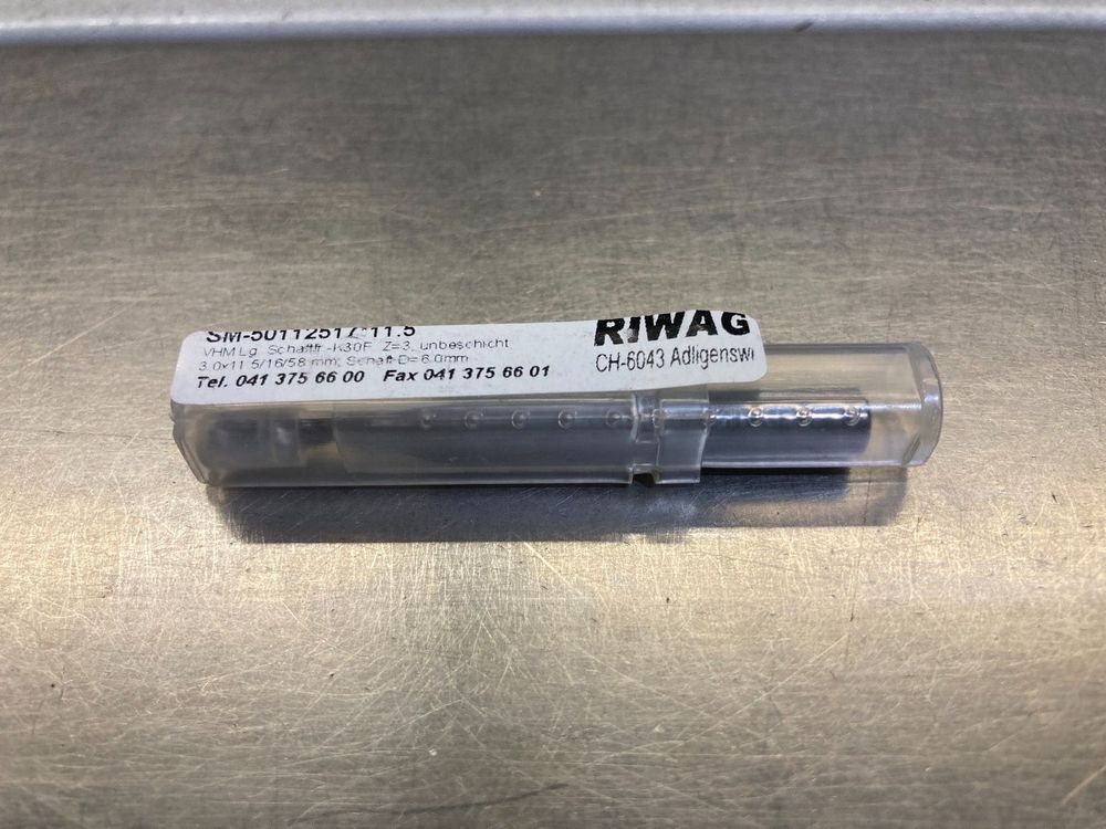 VHM-Schaftfräser blank HA 3 mm