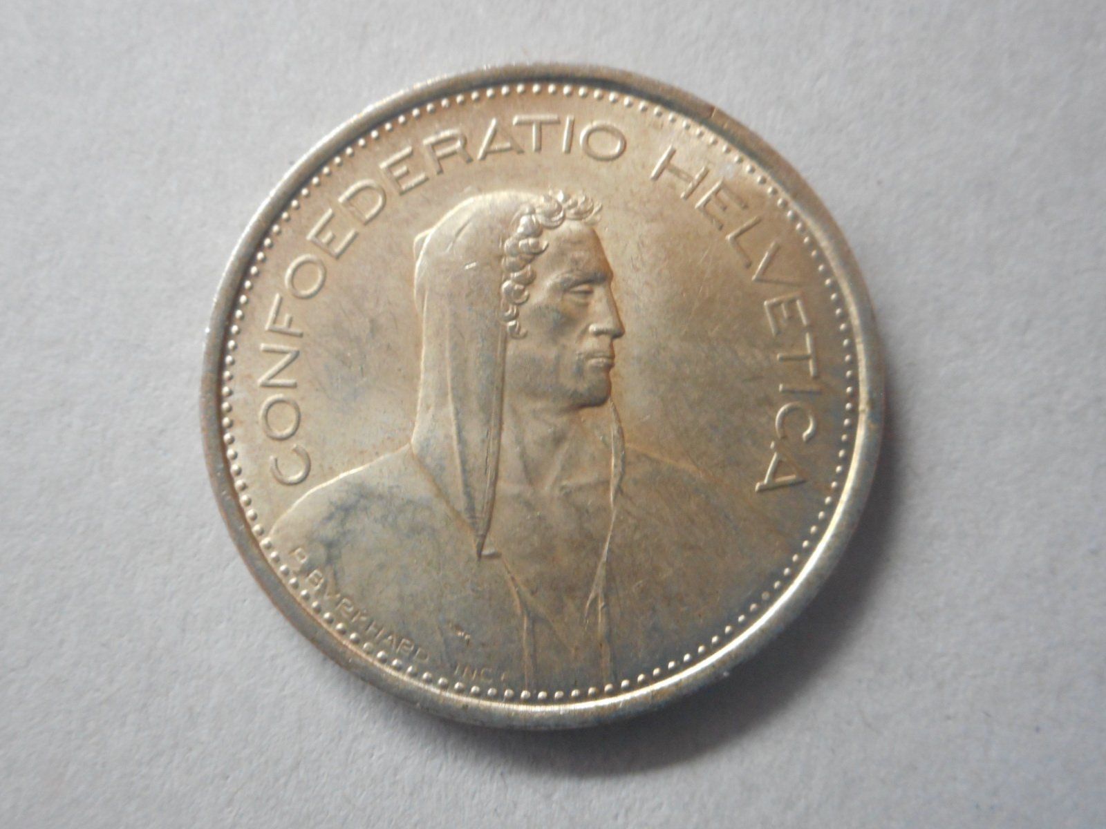 Tutti le monete: 5 Fr. 1969 silber – Usato da Kriegstetten venduto da pizlad2010 1