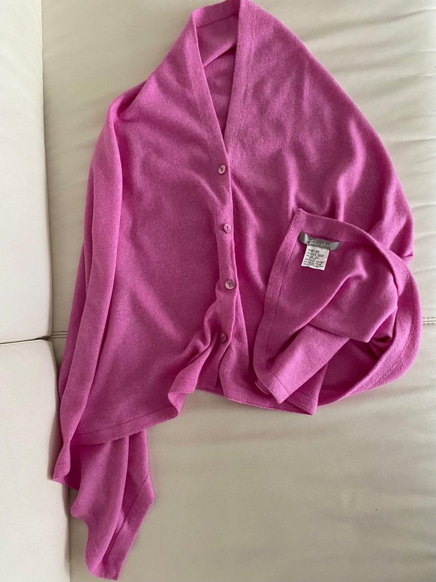 Altro in Moda donna: Poncho Pink Cashmere Gemisch – Nuovo (secondo la descrizione) da Basel venduto da cat_25m7