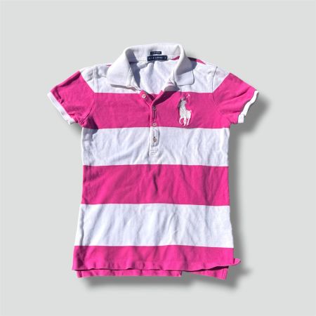 Polo Ralph Lauren Big Pony striped women's polo retro y2k S