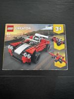 LEGO Creator 31100 Sportwagen 3 in 1, komplett, Top!