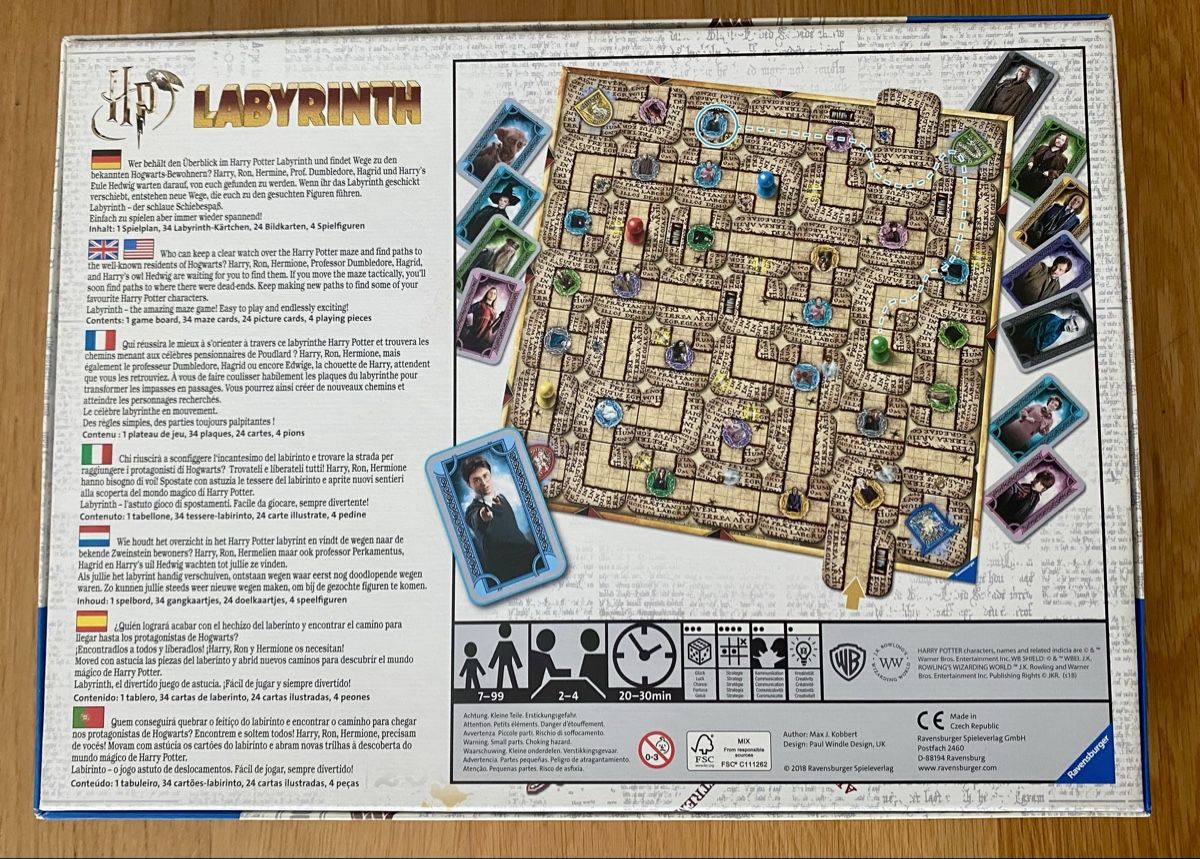 Ravensburger Giochi: Labyrinth Harry Potter (de/fr/ita) – Usato da Lausanne venduto da Vracorama 1