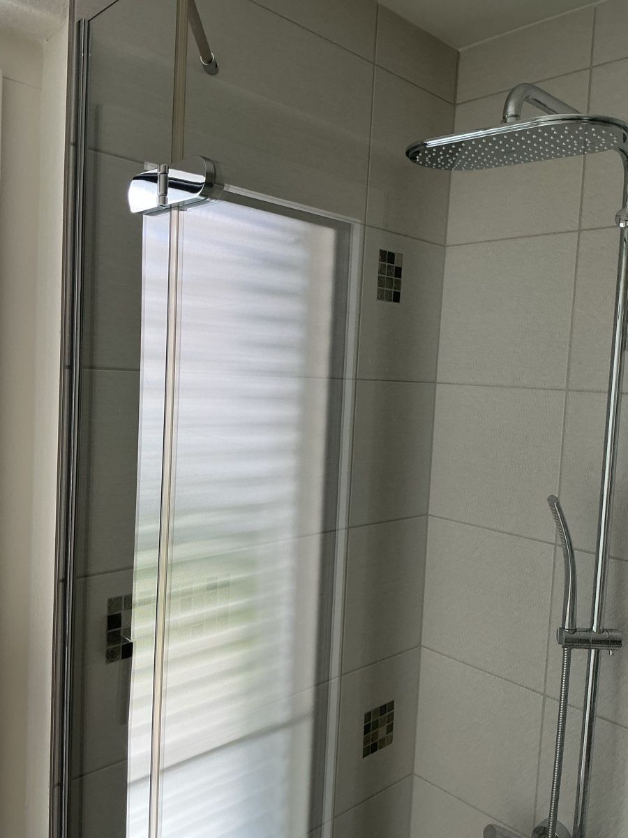 Docce: Duschwand Einscheibensicherheitsglas (ESG) - Top Zustand – Usato da Buchs AG venduto da chipmunk710 1