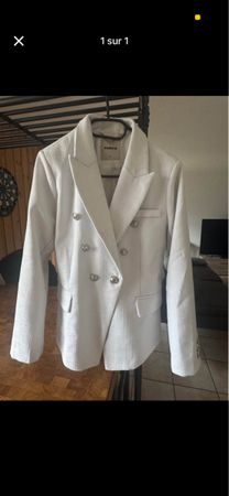 Blazer femme double boutonnage 