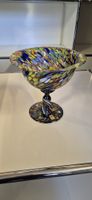 BOHEMIA GLASS ART HANDMADE ORIGINAL. VASE,