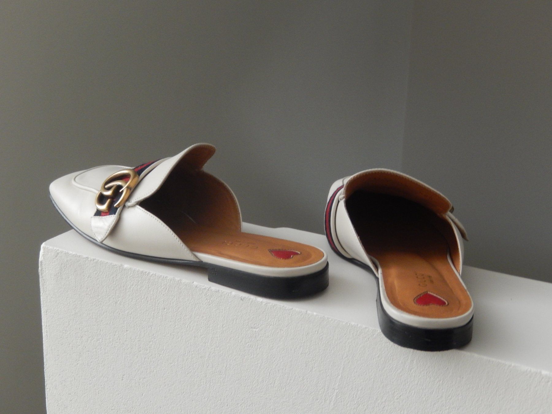 Gucci Scarpe da donna: Orig. GUCCI Peyton Lederslipper Gr. 38 – Usato da Tuggen venduto da vivira 4
