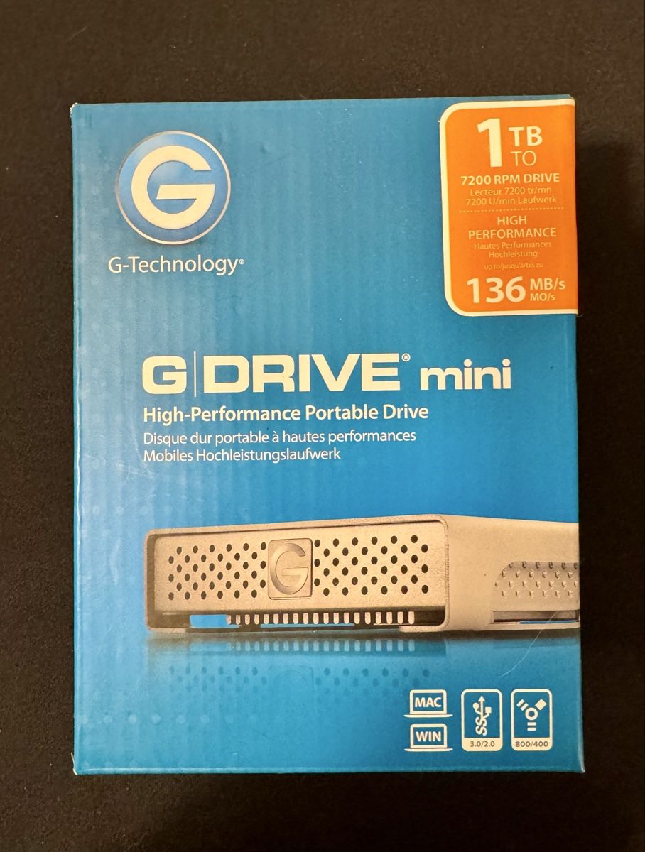 Dischi rigidi: G-Technology G-DRIVE mini 1TB USB 3.0 Festplatte HDD – Nuovo (secondo la descrizione) da Zürich venduto da Nobs1 2