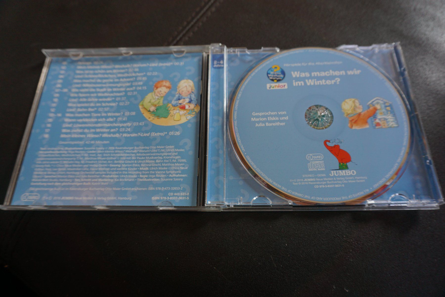 CD: CD "Was machen wir im Winter?" - Kinderhörspiel Junior – Usato da Zürich venduto da einalemjena 1