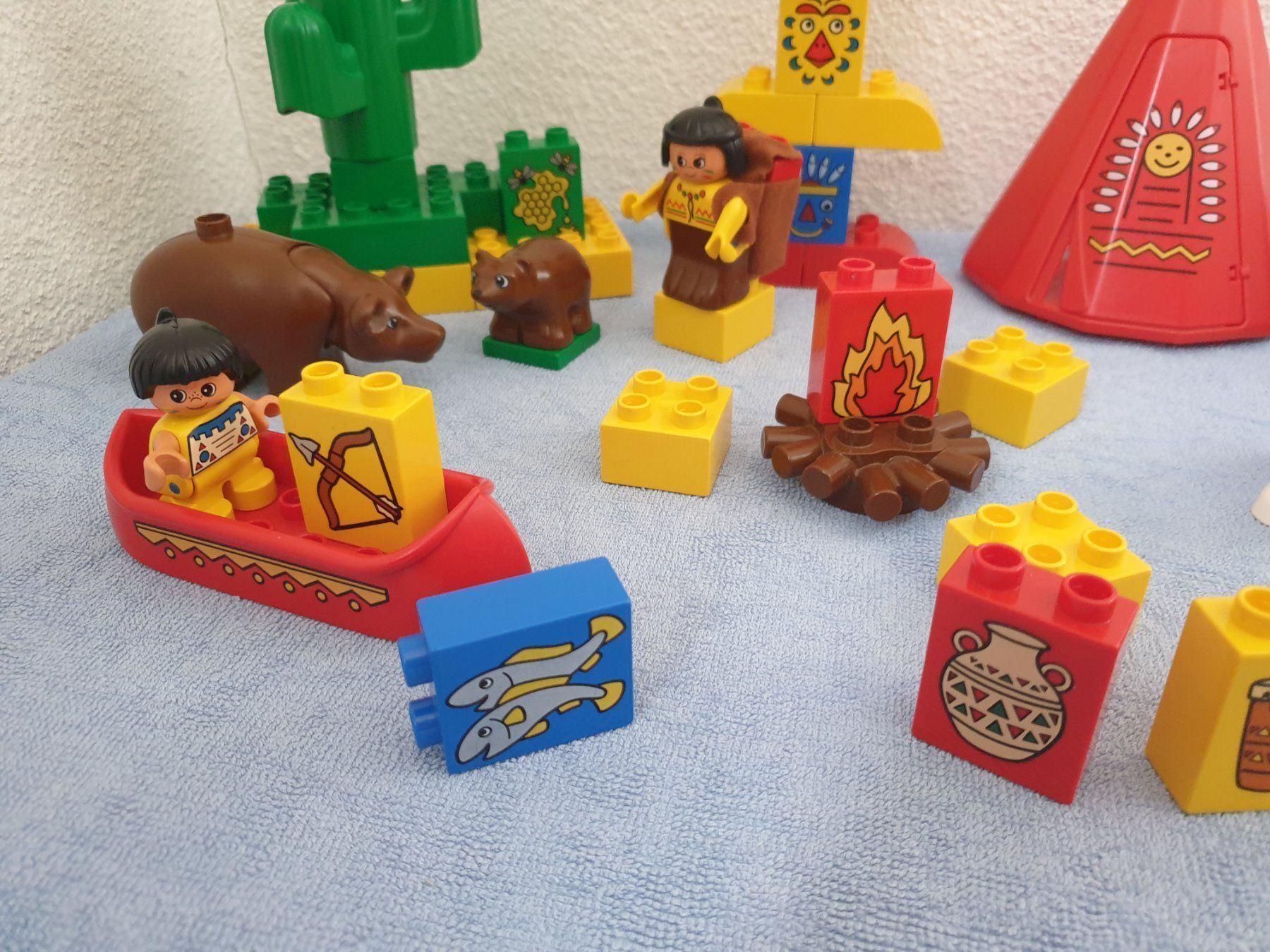 Giocattoli: Lego Duplo (E65) Indianer Dorf – Usato da Münchwilen TG venduto da VT-Trader 6