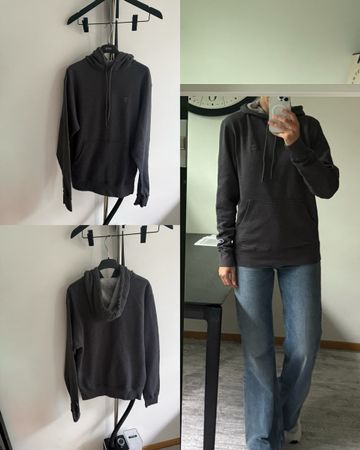 Champion Hoodie – Grösse S – Dunkelgrau – Wie neu
