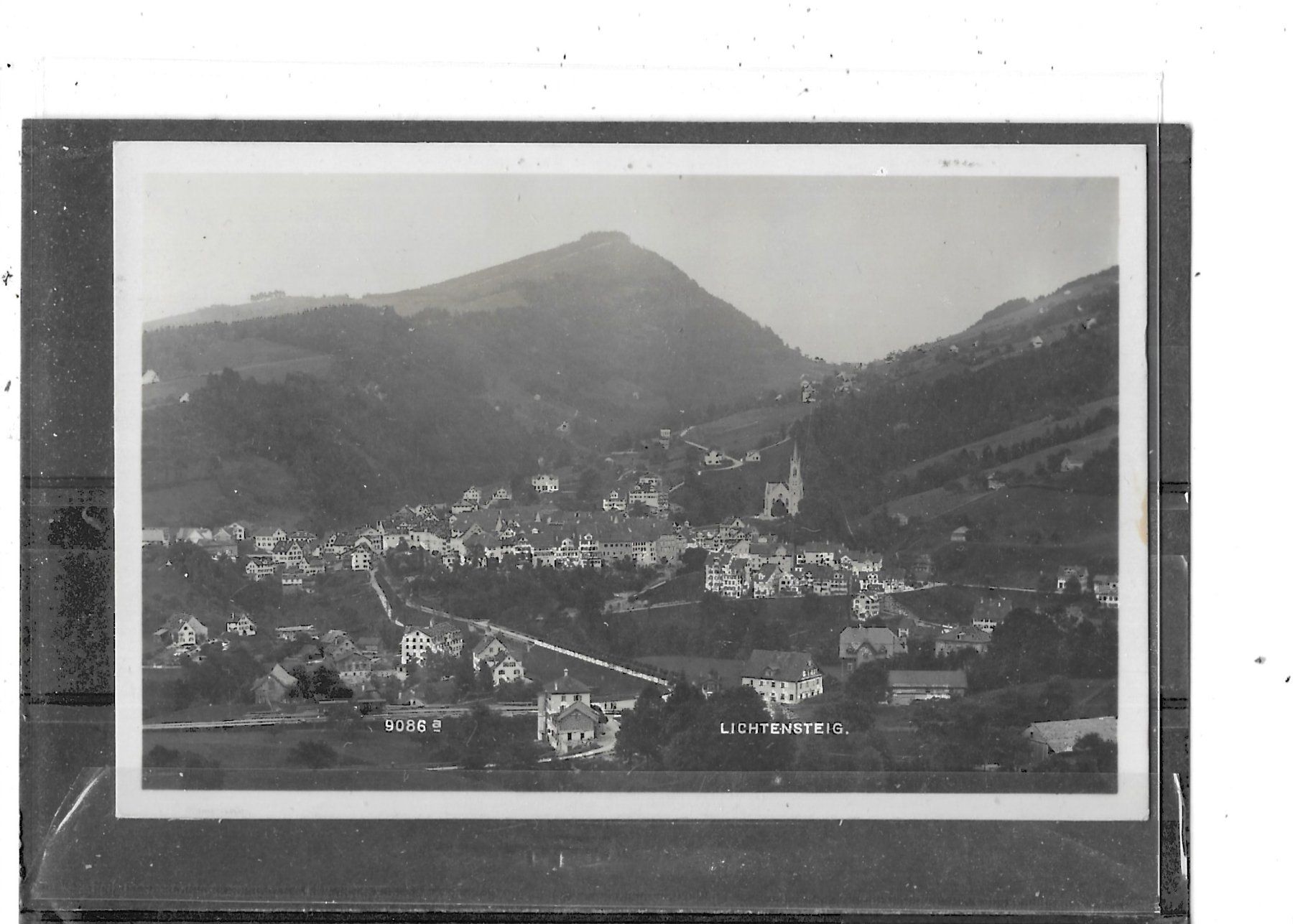 Ansichtskarten: SG Lichtensteig 1926 – Gebraucht aus Schocherswil von Wilare