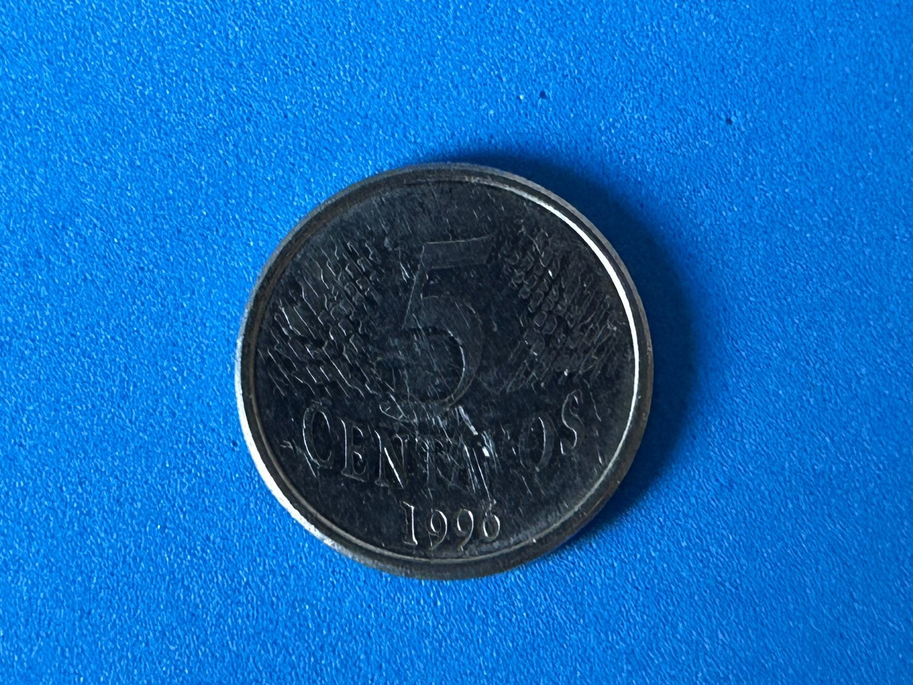 Tutti le monete: Brazil - 5 Centavos 1996 – Usato da Corcelles NE venduto da AJKader 4