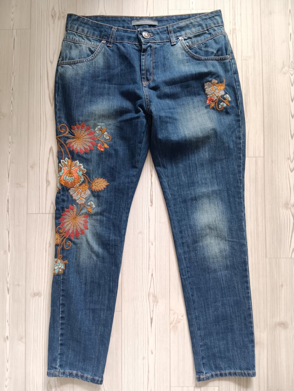 Jeans: SANDRO FERRONE Jeans taille / Grosse 36 CH (42 IT) – Usato da Cossonay-ville venduto da Super-Price-Quality