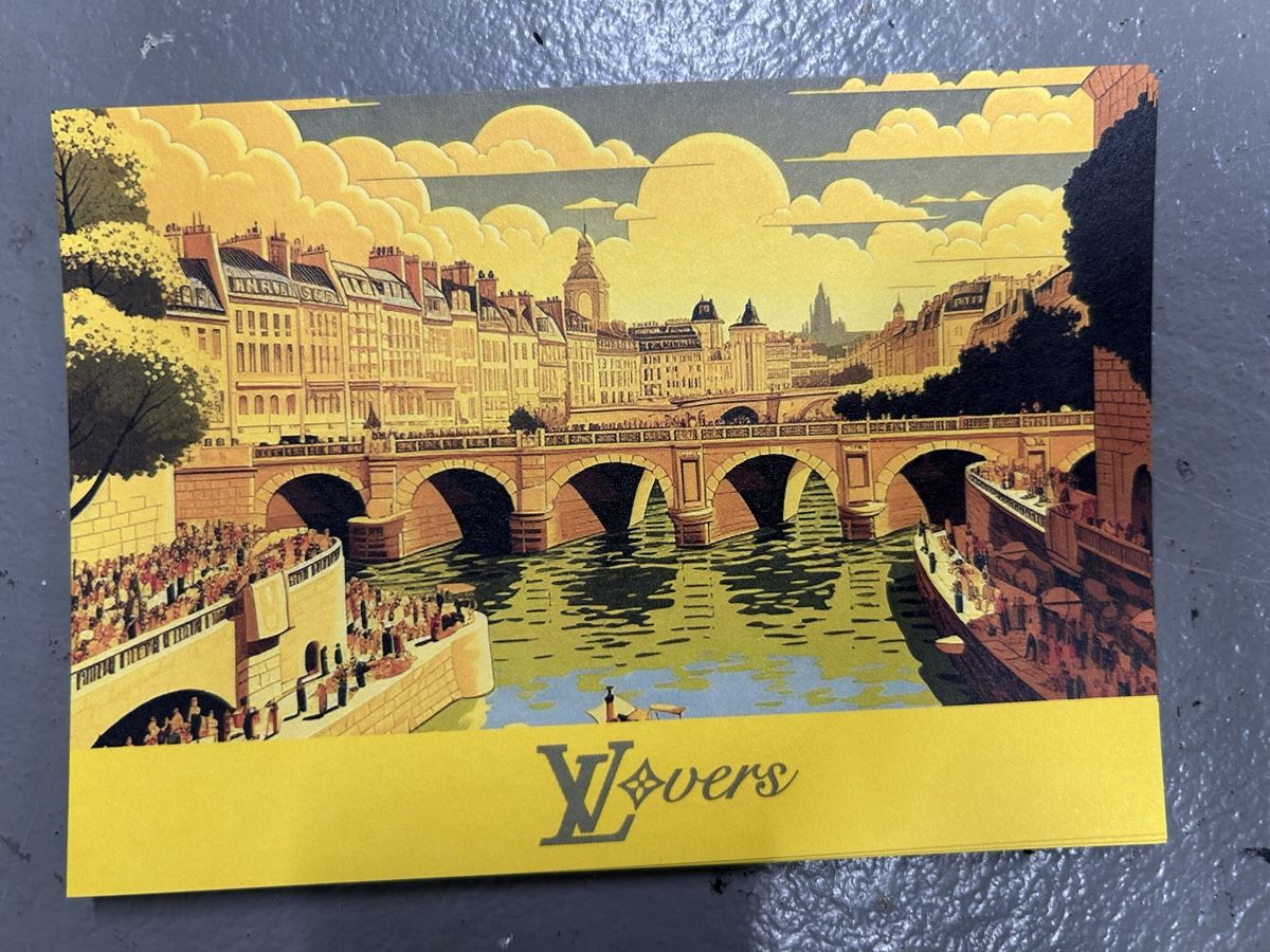 Louis Vuitton Penna & Evidenziatori: Louis Vuitton Lovers Schreib Set Stift und Postkarten – Nuovo (secondo la descrizione) da Oetwil am See venduto da ani_7x9l 7