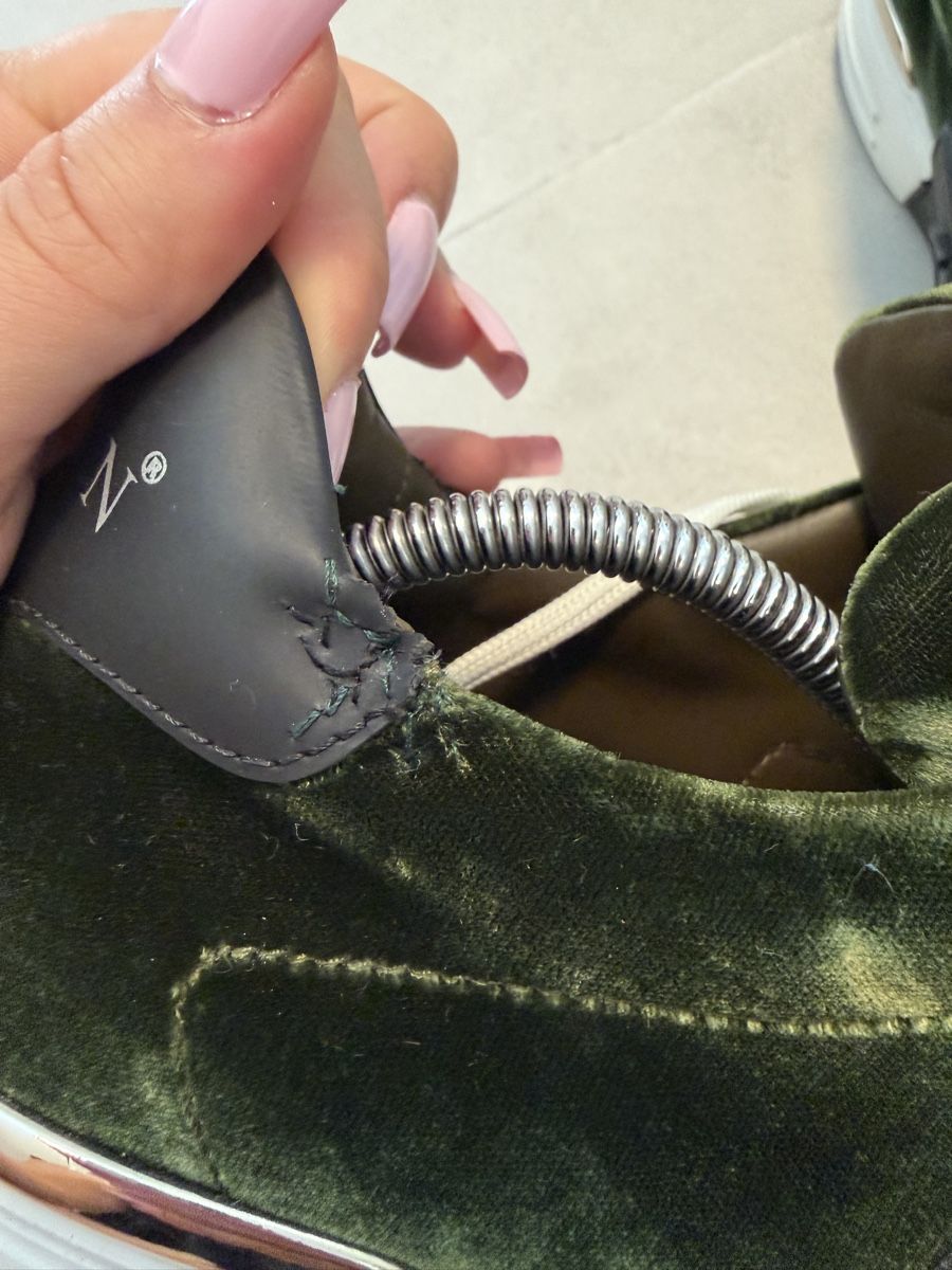 Philipp Plein Scarpe da uomo: Philipp Plein Samt Sneaker Gr.44 Olivgrün – Nuovo (secondo la descrizione) da Unterlunkhofen venduto da cgi99 4
