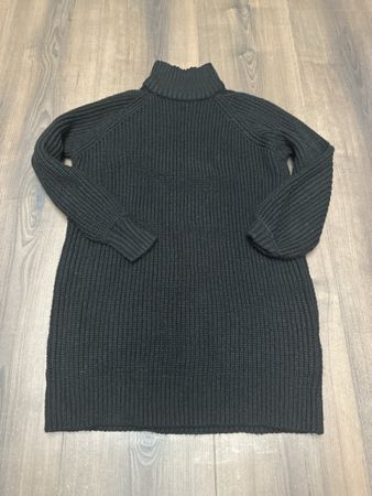 Damen Pullover Kleid schwarz Rollkragen Grösse XS Neu