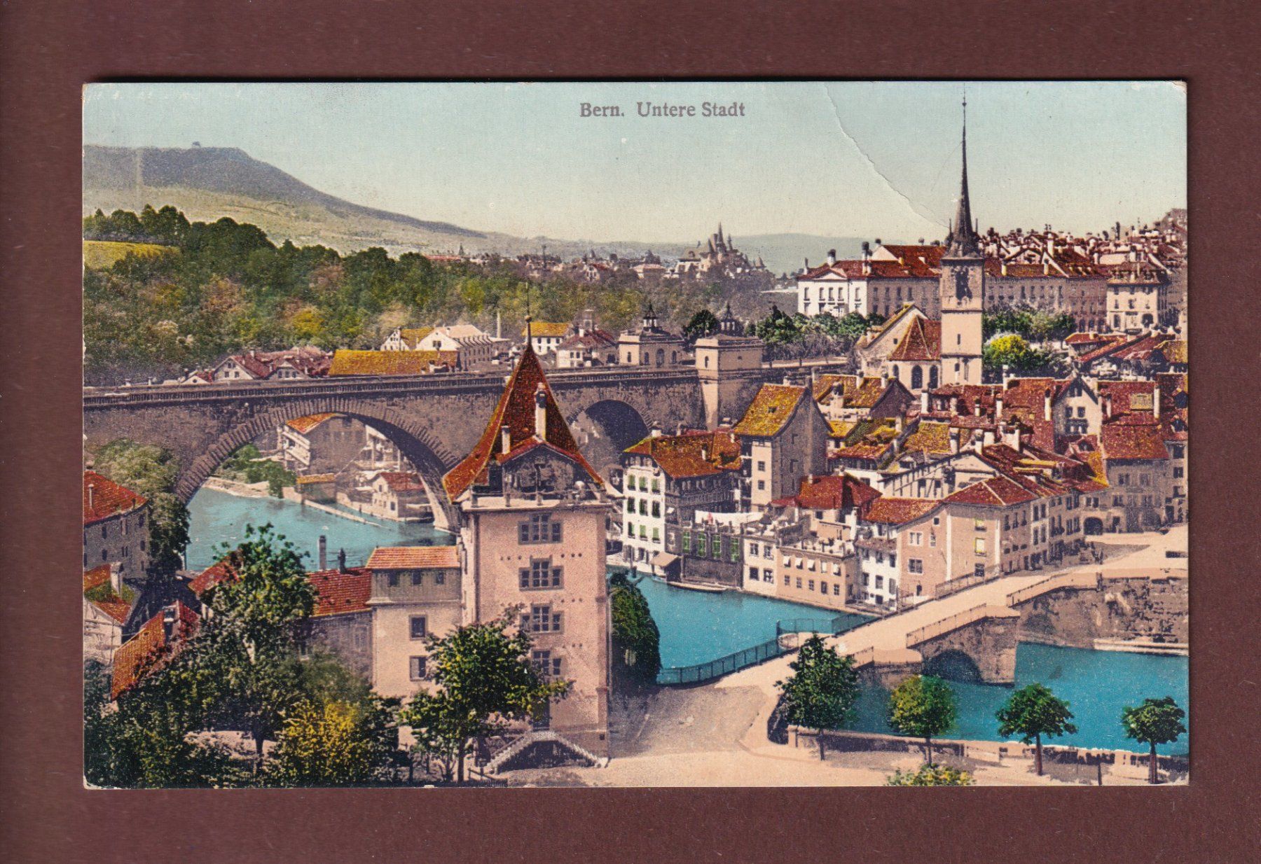 Cartoline postali: BERN - Untere Stadt // Falte // – Usato da Pully venduto da nicecards-shop
